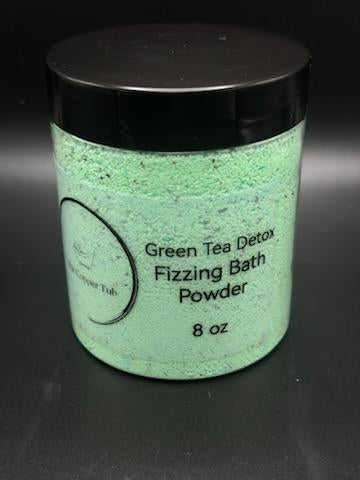 Green Tea Detox Fizzing Bath Powder