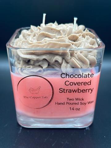 Chocolate Covered Strawberries Candle