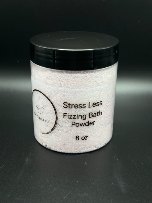 Stress Less Fizzing Bath Powder